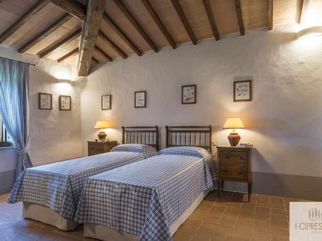 Villa I Cipressini Piscina Riscaldata Spa Toscana Pienza Exterior foto