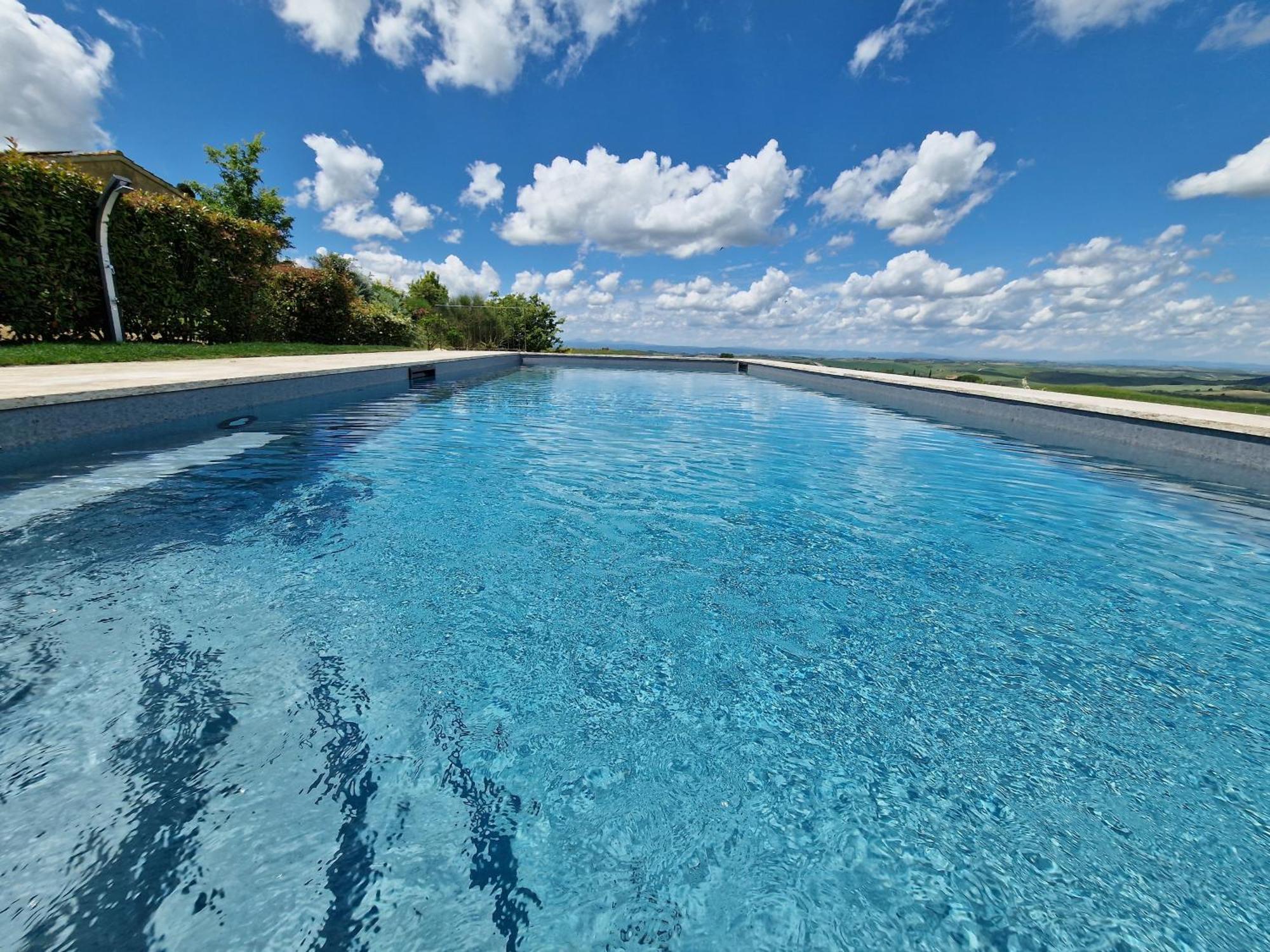 Villa I Cipressini Piscina Riscaldata Spa Toscana Pienza Exterior foto